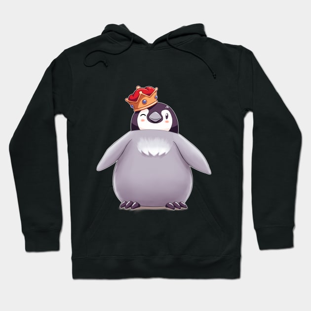 Emperor Penguin Chick 1 (Plain) Hoodie by EdgeKagami